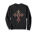 Gothic Cross Y2K Aesthetic Emo Goth Sweatshirt - Trendy Graphic for Adults - T-Shirt, Sweatshirt, Hoodie