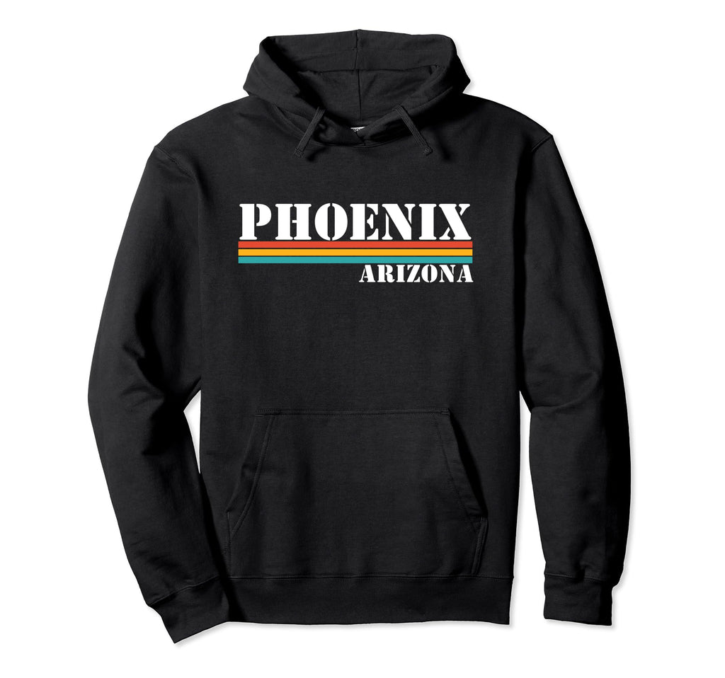 Phoenix Arizona Stripes Hoodie - Novelty Apparel for Adults - T-Shirt, Sweatshirt, Hoodie