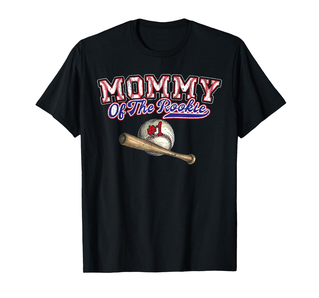 1St One Birthday Baseball Mom Mama Rookie T-Shirt - Streetwear Style Unisex - T-Shirt, Sweatshirt, Hoodie