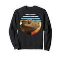 Crested Gecko Sunset Sweatshirt - Graphic Print Unisex - T-Shirt, Sweatshirt, Hoodie