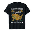 Us National Parks Adventure Awaits Hiking T-Shirt - Novelty Apparel Unisex - T-Shirt, Sweatshirt, Hoodie