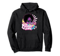 Glow Black Afro 80S 90S Vaporwave Hoodie - Streetwear Style Men Women - T-Shirt, Sweatshirt, Hoodie