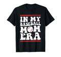 My Baseball Mom Era Groovy Baseball T-Shirt - Casual Everyday Wear Unisex - T-Shirt, Sweatshirt, Hoodie