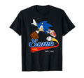 Sonic Hedgehog Sonic Baseball Est 1991 T-Shirt - Unique Graphic for Adults - T-Shirt, Sweatshirt, Hoodie