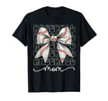 Baseball Mom Coquette Bow Baseball Mama T-Shirt - Custom Art Print Unisex - T-Shirt, Sweatshirt, Hoodie