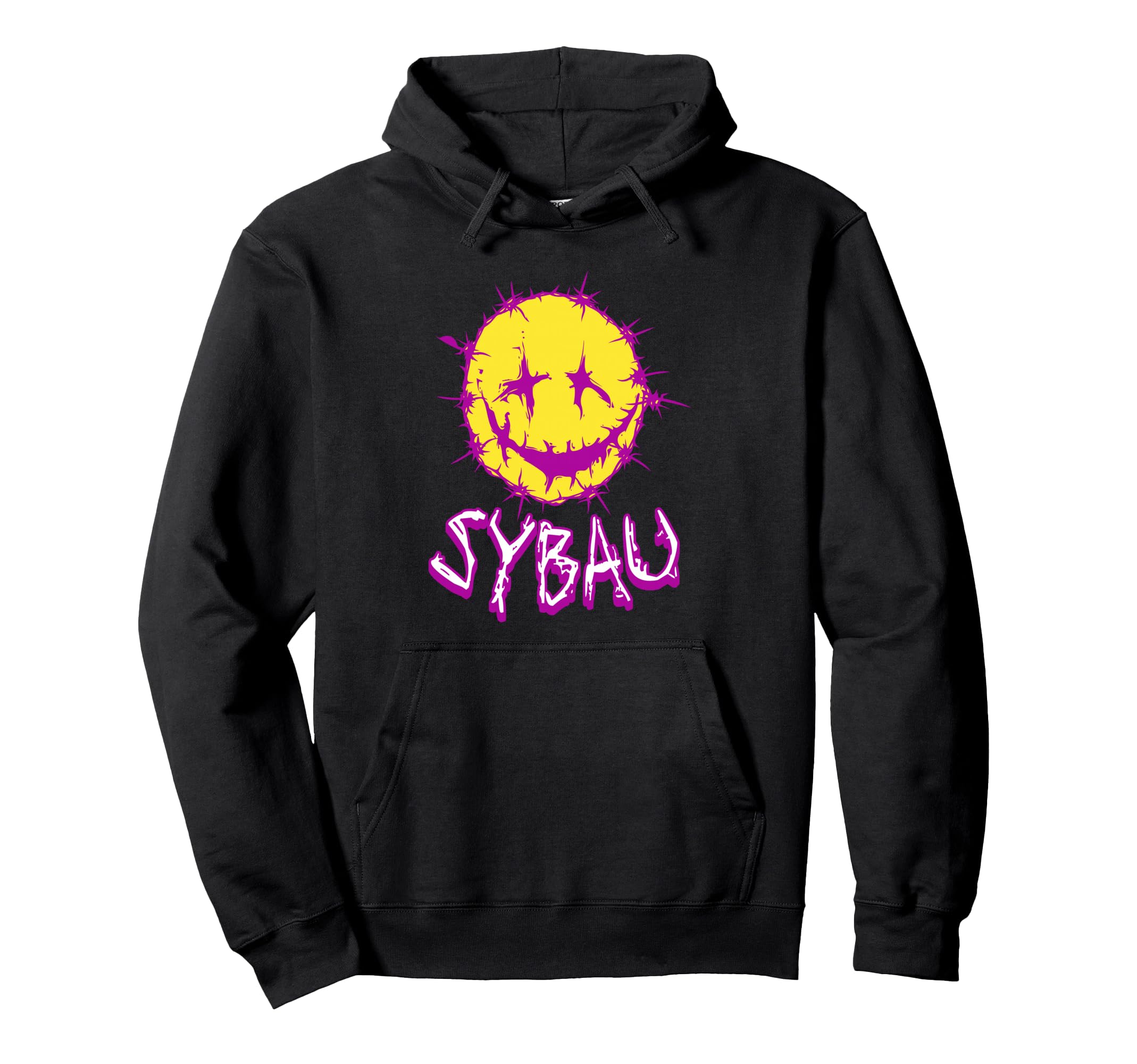 Sybau 90S Grunge Streetwear Slang Urban Hoodie - Aesthetic Graphic Unisex - T-Shirt, Sweatshirt, Hoodie