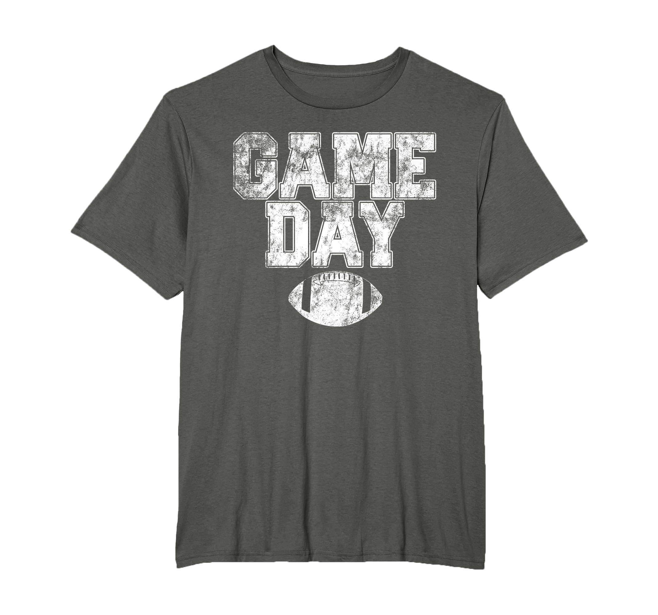 Football Day Game Distressed Mens T-Shirt - Novelty Apparel Men Women - T-Shirt, Sweatshirt, Hoodie