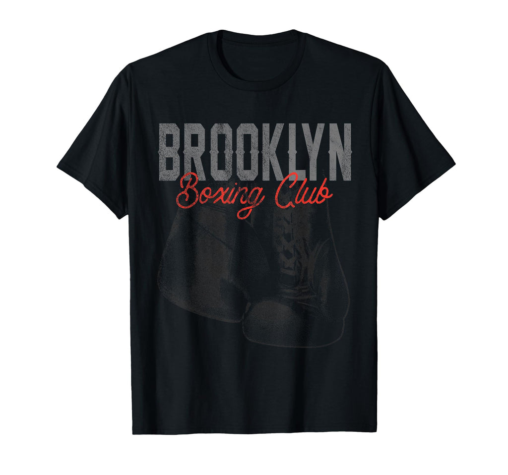 Brooklyn Boxing Club Distressed Boxer T-Shirt - Unique Graphic Men Women - T-Shirt, Sweatshirt, Hoodie