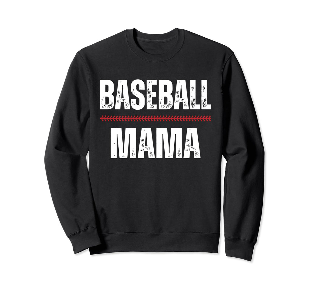 Baseball Mama Proud Love Baseball Mom Sweatshirt - Unique Graphic Unisex - T-Shirt, Sweatshirt, Hoodie