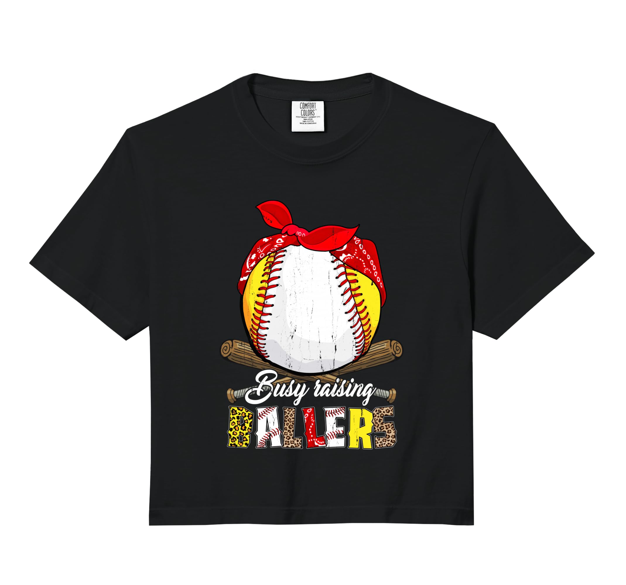 Busy Raising Ballers Softball Sweatshirt - Streetwear Style for Adults - T-Shirt, Sweatshirt, Hoodie