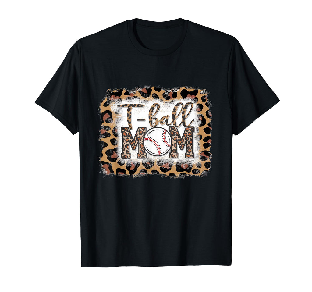 Leopard American Baseball Mom Mama T-Shirt - Aesthetic Graphic for Adults - T-Shirt, Sweatshirt, Hoodie