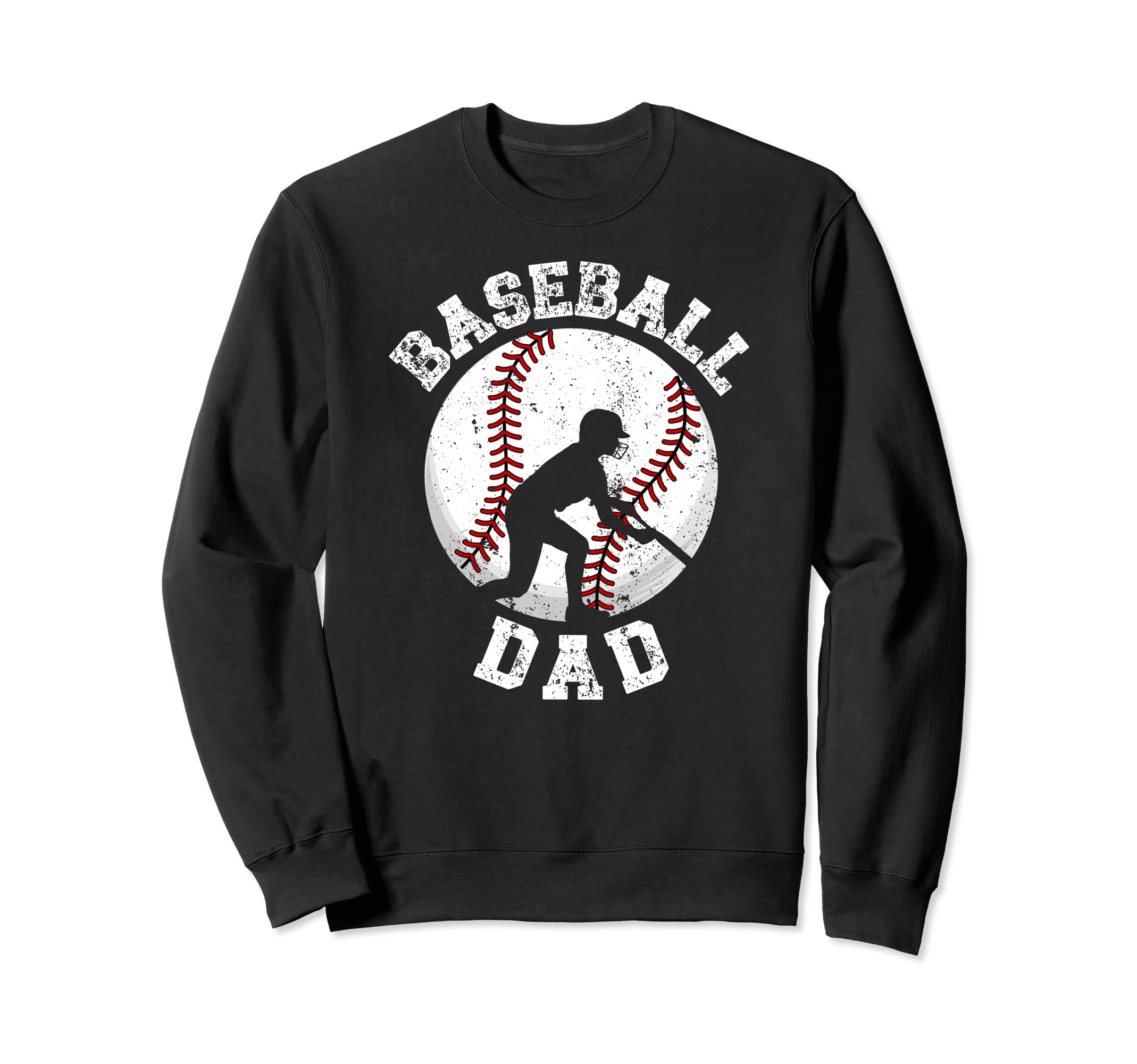 Baseball Dad Proud Dad Baseball Sweatshirt - Aesthetic Graphic for Adults - T-Shirt, Sweatshirt, Hoodie