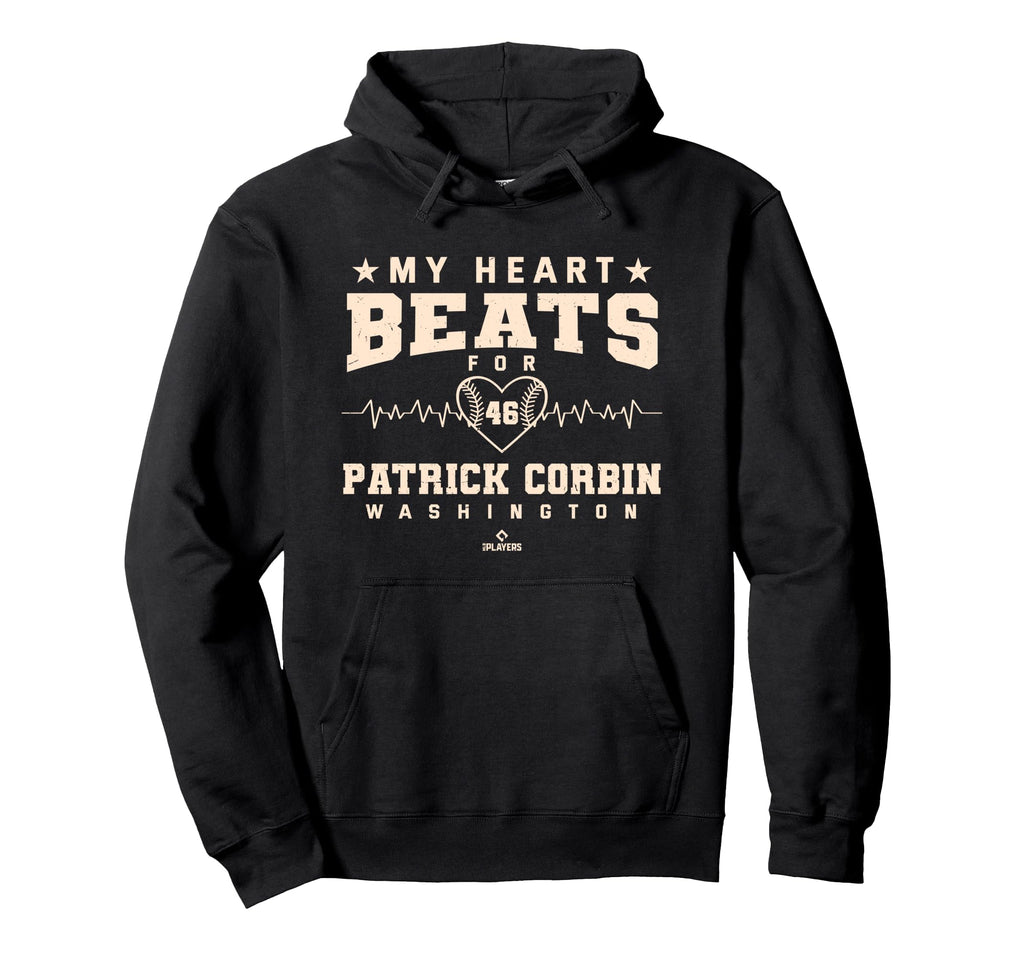 My Heart Beats Patrick Corbin Hoodie - Custom Art Print Men Women - T-Shirt, Sweatshirt, Hoodie