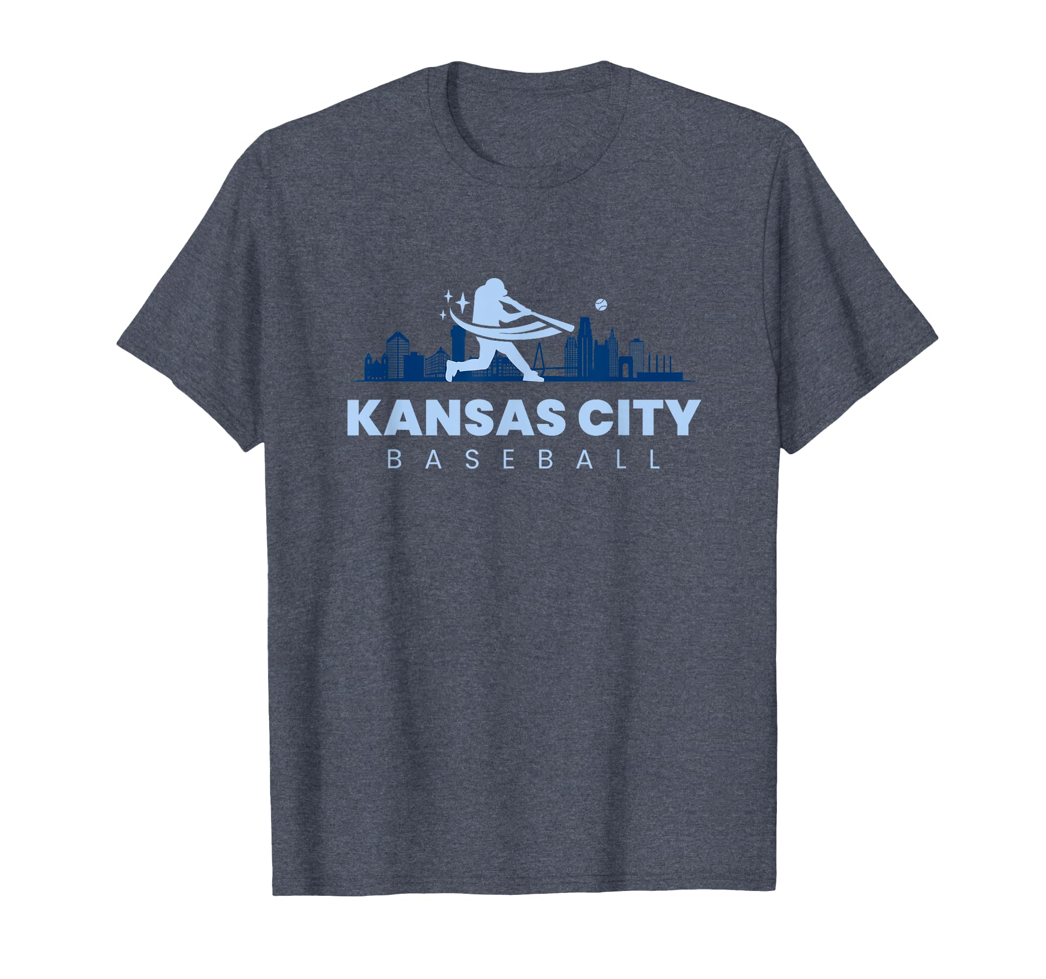 Kansas City Baseball Minimalist T-Shirt - Minimalist Print Men Women - T-Shirt, Sweatshirt, Hoodie