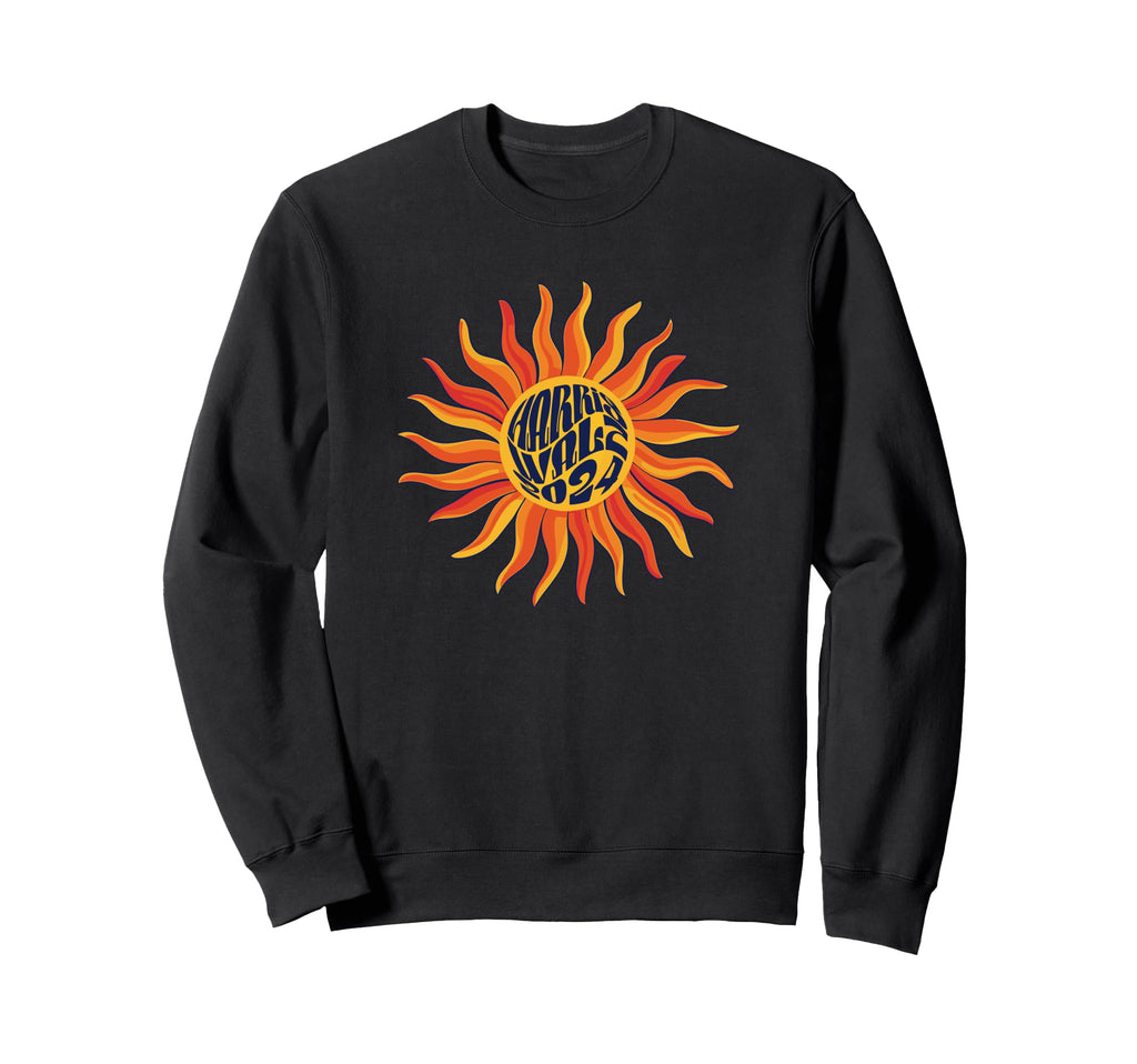 Kamala Harris Walz 2024 Boho Sweatshirt - Custom Art Print for Adults - T-Shirt, Sweatshirt, Hoodie