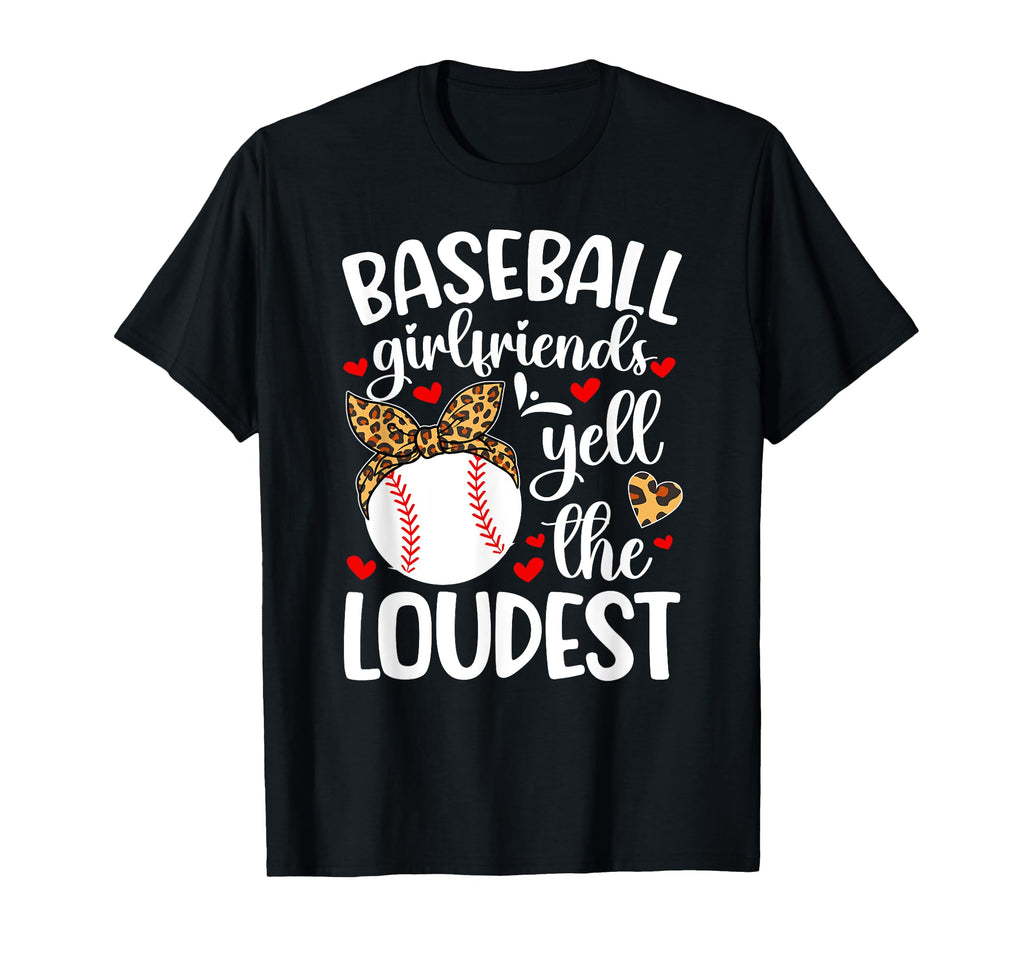 Baseball Girlfriend Funny Baseball Players T-Shirt - Graphic Print Unisex - T-Shirt, Sweatshirt, Hoodie