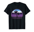 80S Vaporwave Aesthetic Palm Tree T-Shirt - Custom Art Print Unisex - T-Shirt, Sweatshirt, Hoodie