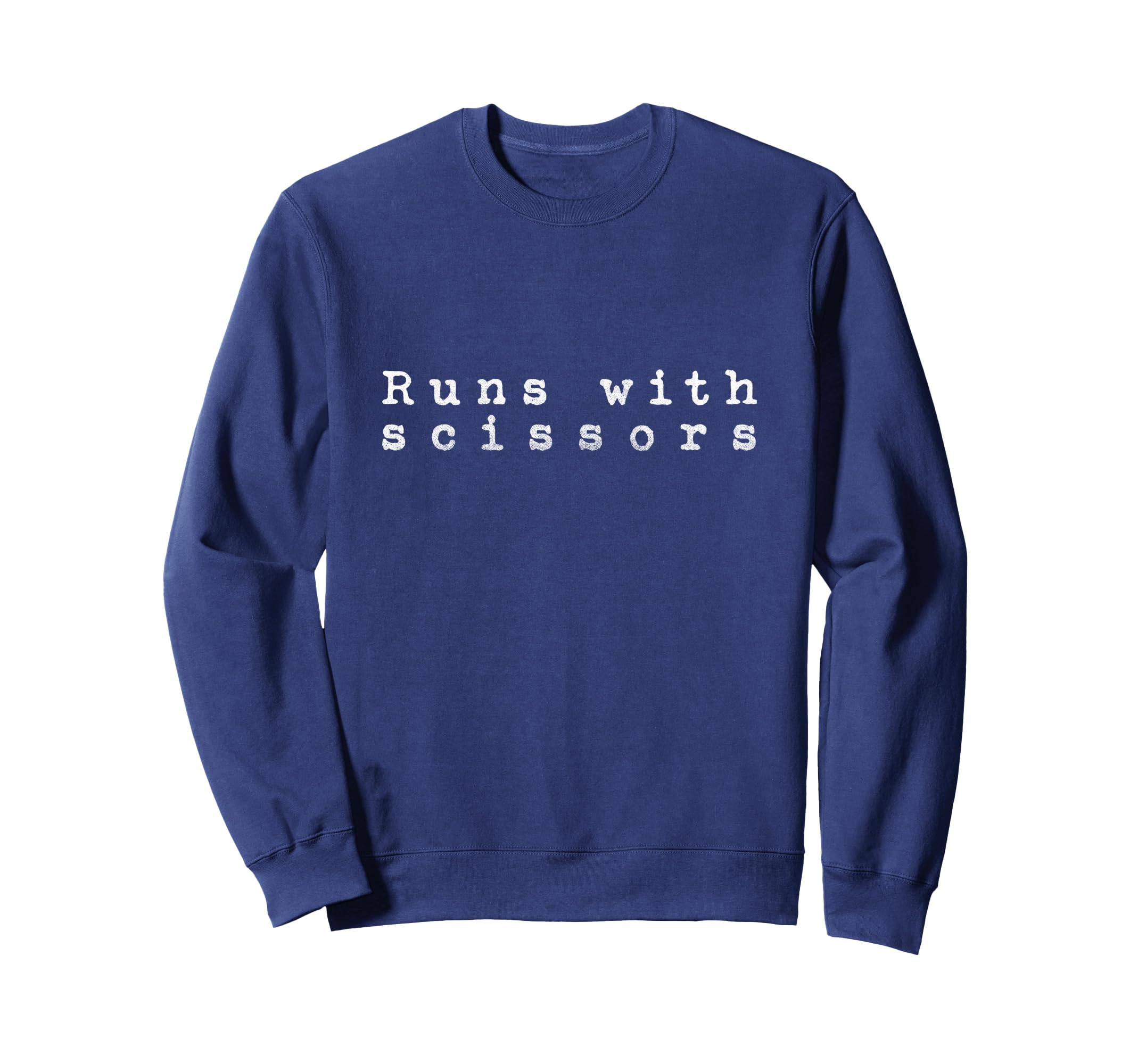 Runs Scissors 90S Sweatshirt - Aesthetic Graphic for Adults - T-Shirt, Sweatshirt, Hoodie