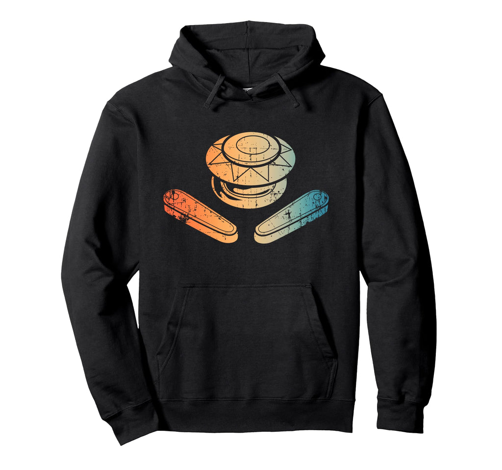 Pinball Funny Pinballer Machine Flipping Hoodie - Trendy Graphic Unisex - T-Shirt, Sweatshirt, Hoodie
