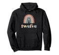 Twelve Year Old Birthday Boho Rainbow Hoodie - Novelty Apparel for Adults - T-Shirt, Sweatshirt, Hoodie