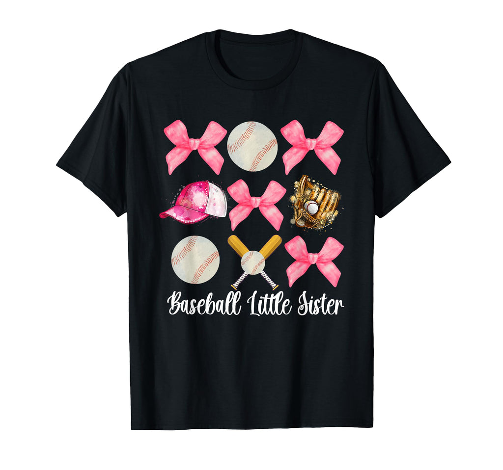 Baseball Little Sister Baseball Player T-Shirt - Streetwear Style Unisex - T-Shirt, Sweatshirt, Hoodie