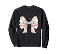 Bow Coquette Ribbon American Sweatshirt - Custom Art Print for Adults - T-Shirt, Sweatshirt, Hoodie