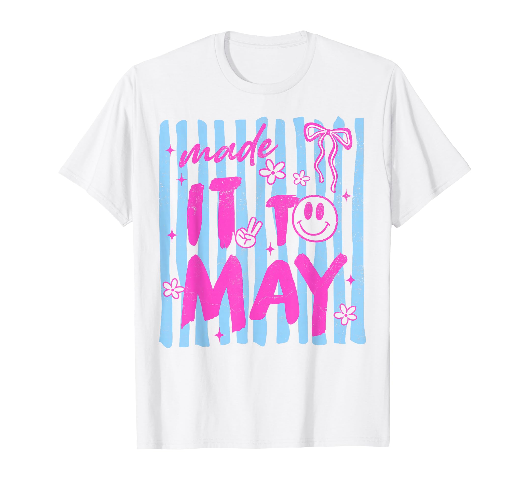 Stripes Last Day School Teacher T-Shirt - Fun Novelty Design Men Women - T-Shirt, Sweatshirt, Hoodie