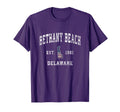 Bethany Beach Delaware De American Flag T-Shirt - Minimalist Print Unisex - T-Shirt, Sweatshirt, Hoodie
