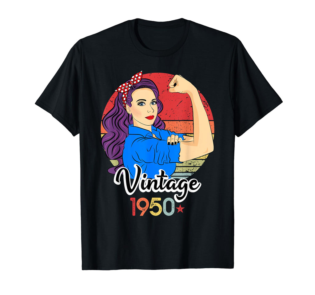 1950 Strong 74Th Bday Birthday Sunset T-Shirt - Novelty Apparel Men Women - T-Shirt, Sweatshirt, Hoodie