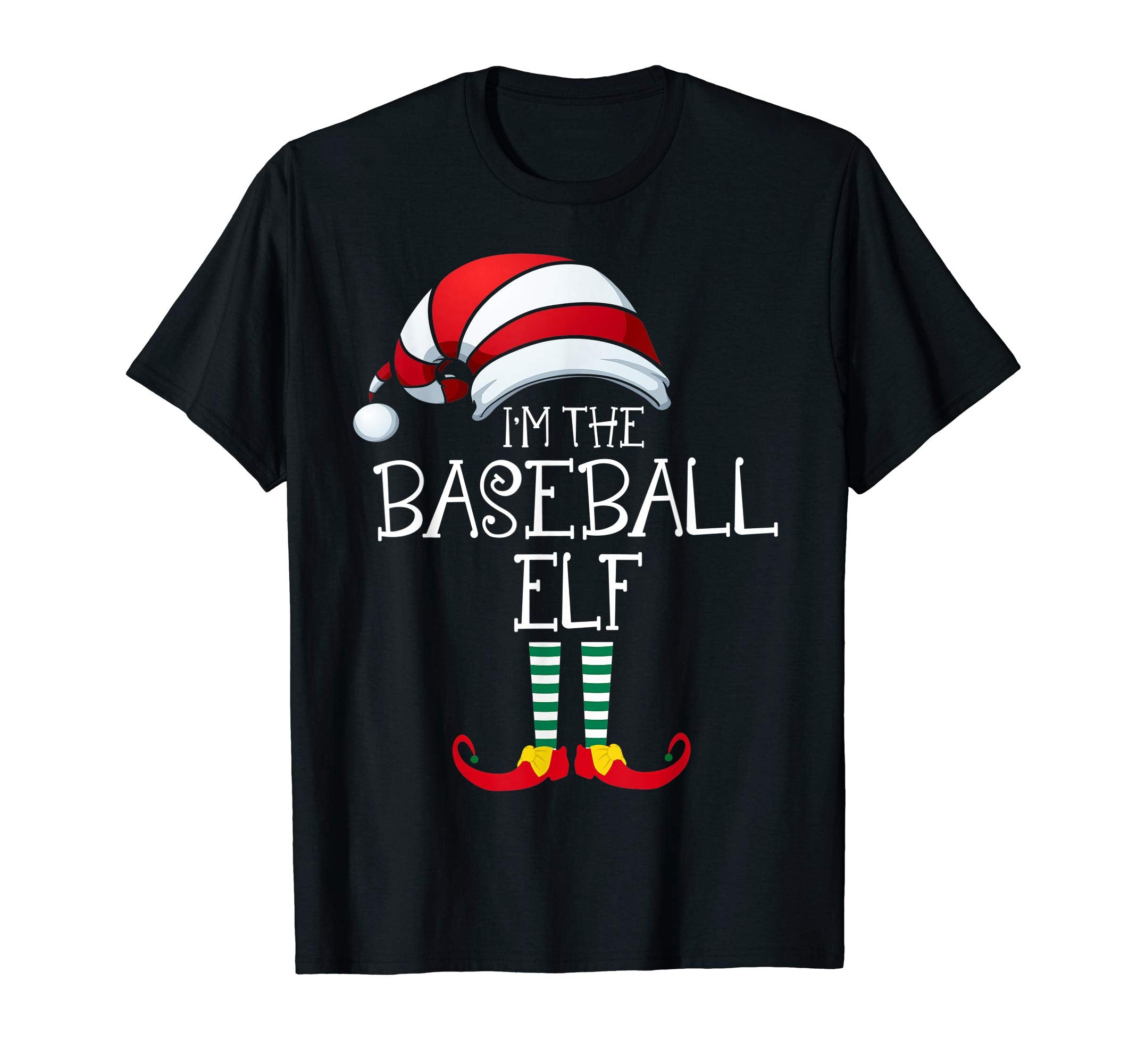 Im Baseball Elf Family Matching Gift T-Shirt - Custom Art Print Unisex - T-Shirt, Sweatshirt, Hoodie