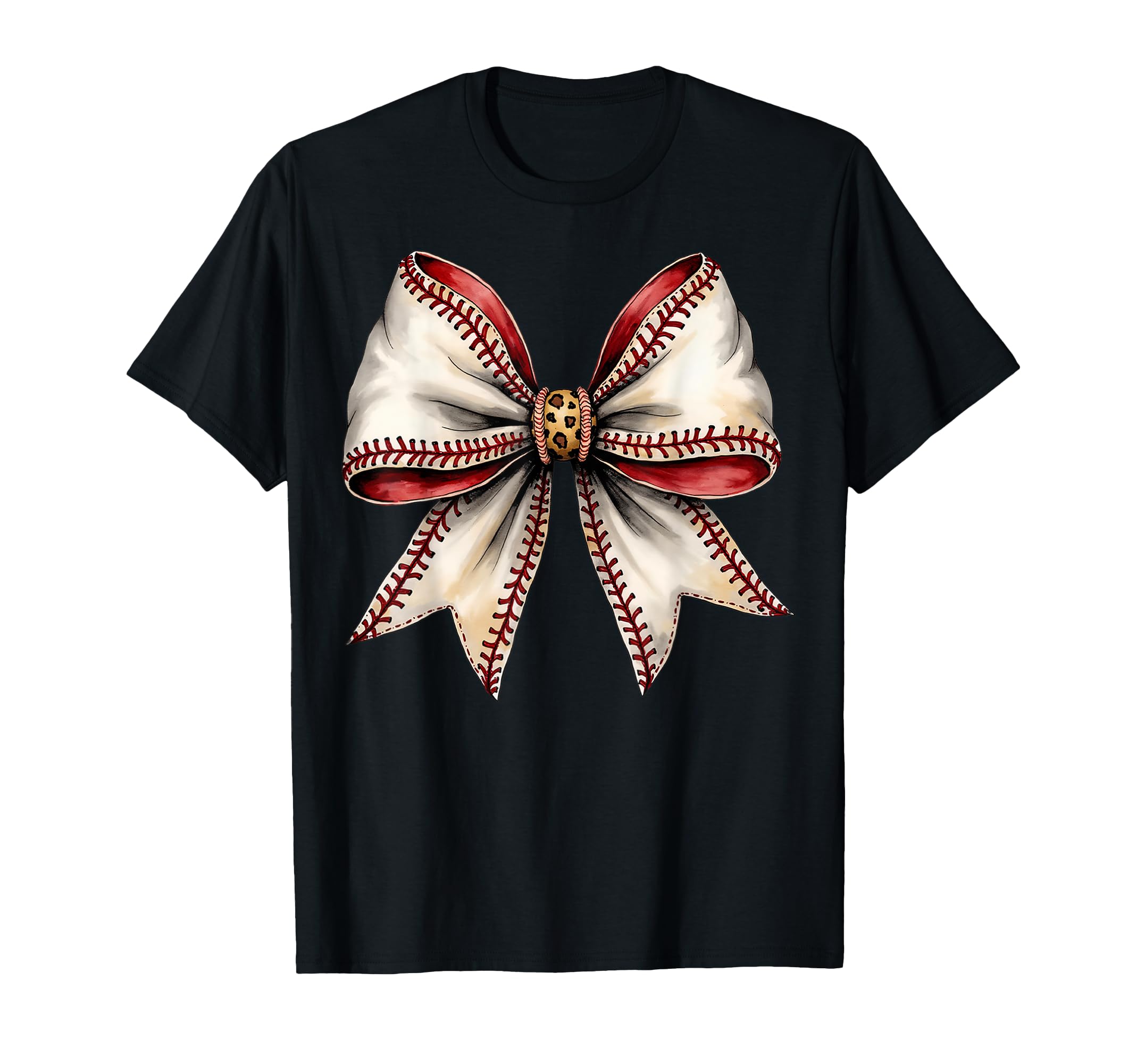Baseball Mom Coquette White Bow Game Day T-Shirt - Novelty Apparel Unisex - T-Shirt, Sweatshirt, Hoodie