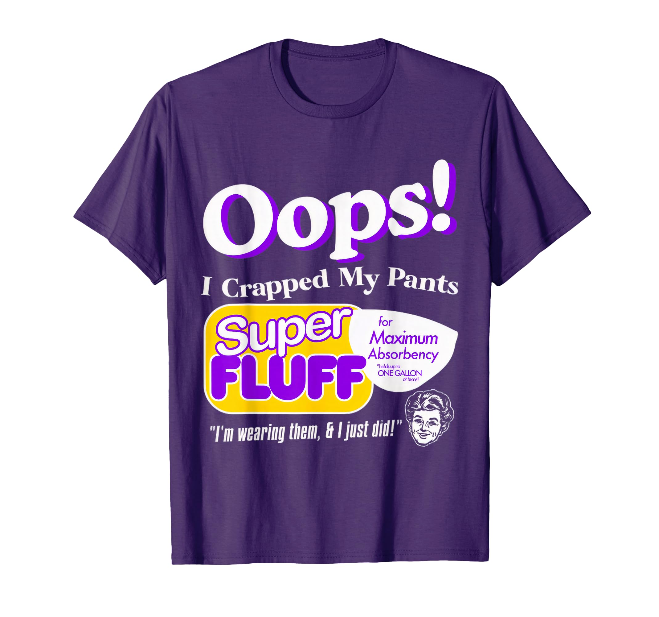 Oops I Crapped Funny My Pants T-Shirt - Aesthetic Graphic Unisex - T-Shirt, Sweatshirt, Hoodie