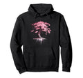 Japanese Cherry Blossom Vaporwave Hoodie - Trendy Graphic for Adults - T-Shirt, Sweatshirt, Hoodie
