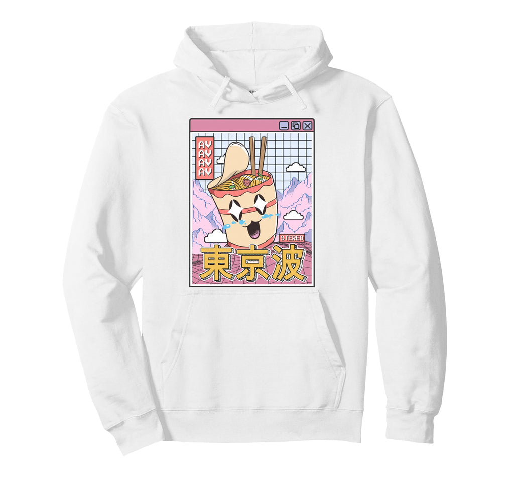 Instant Ramen Noodles Japanese Kawaii Hoodie - Unique Graphic for Adults - T-Shirt, Sweatshirt, Hoodie
