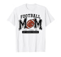 Football Mom Like Normal Mom But T-Shirt - Minimalist Print Men Women - T-Shirt, Sweatshirt, Hoodie