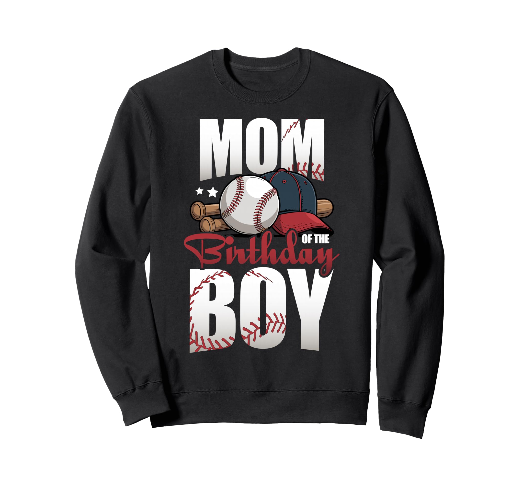 Mom Birthday Matching Baseball Sweatshirt - Casual Everyday Wear Men Women - T-Shirt, Sweatshirt, Hoodie