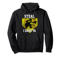 Softball Catcher Steal I Dare Ya Funny Hoodie - Custom Art Print Unisex - T-Shirt, Sweatshirt, Hoodie
