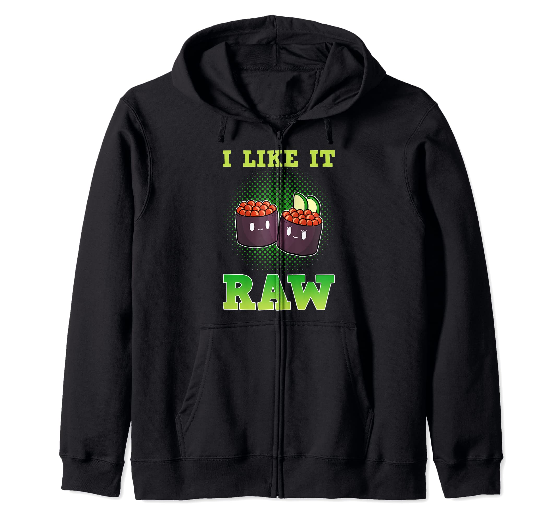 Kawaii Sushi Japan Lover Sweatshirt - Aesthetic Graphic Men Women - T-Shirt, Sweatshirt, Hoodie