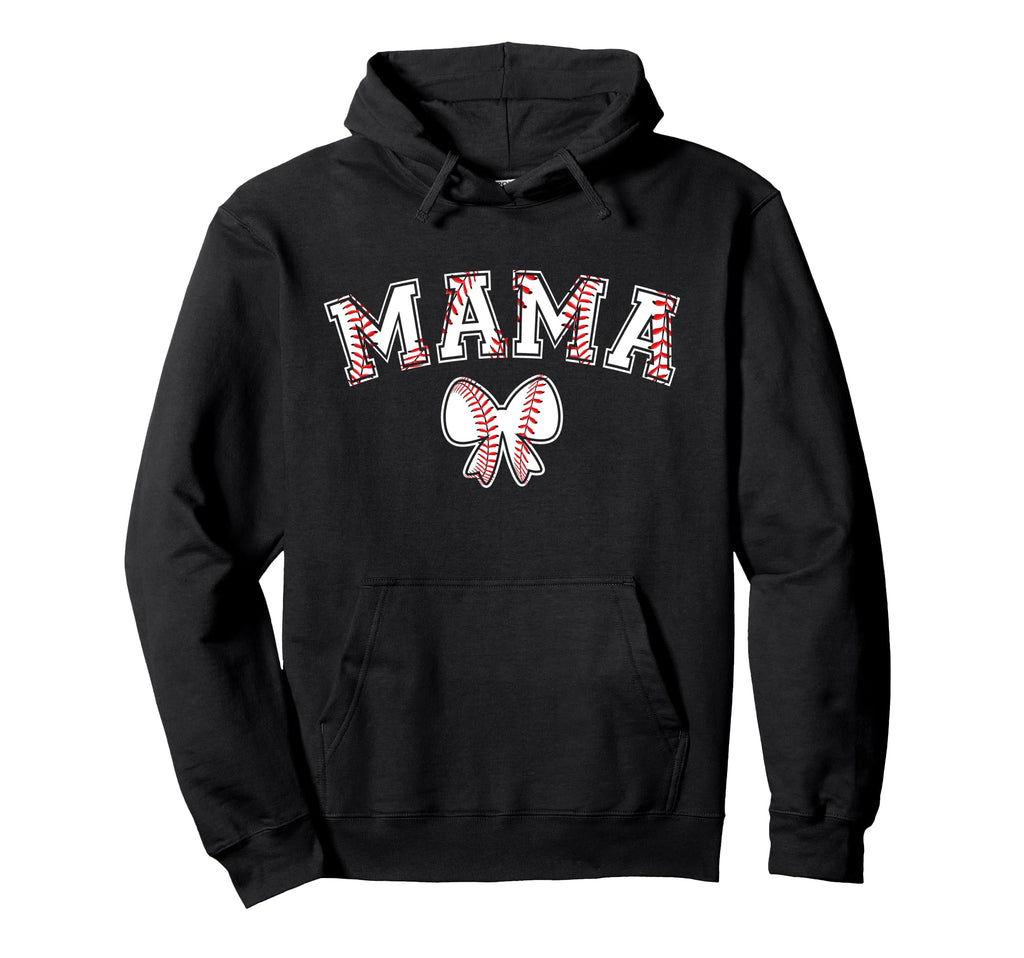 Baseball Mama Sports Player Baseball Mom Hoodie - Novelty Apparel Unisex - T-Shirt, Sweatshirt, Hoodie