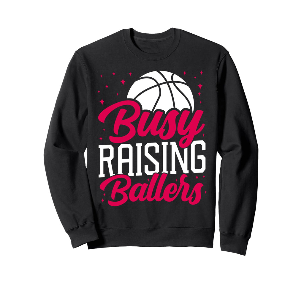 Basketball Bball Mom Busy Sweatshirt - Aesthetic Graphic for Adults - T-Shirt, Sweatshirt, Hoodie