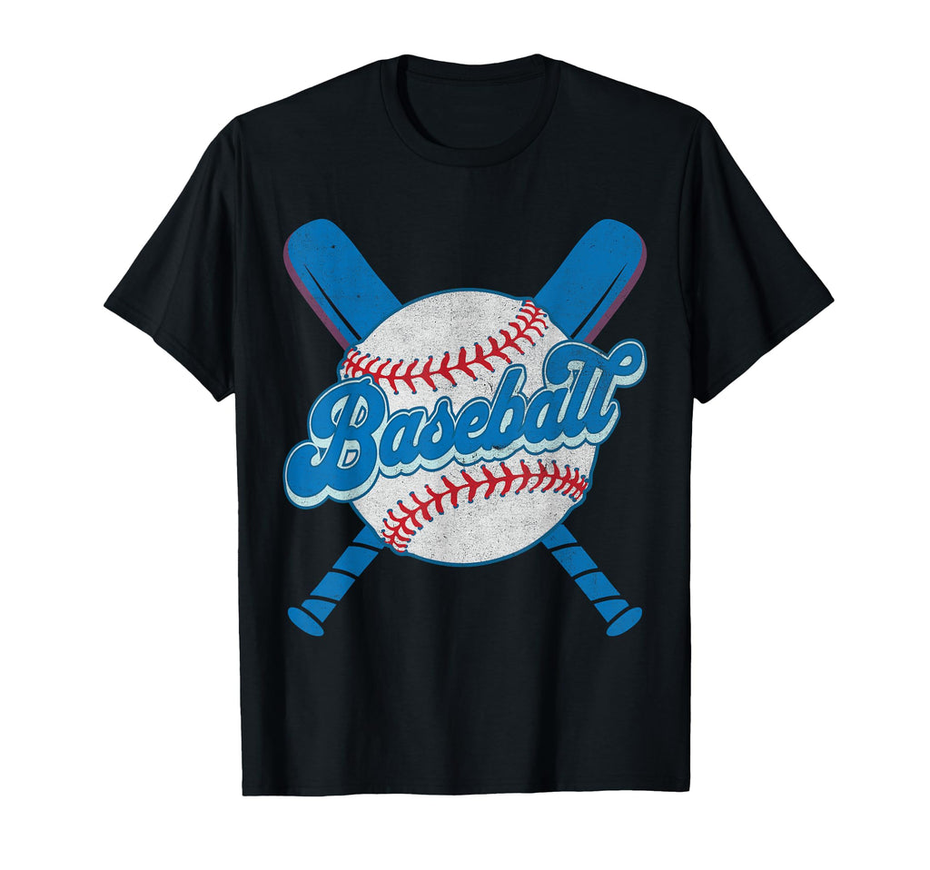 Baseball Game Day Vibes Baseball T-Shirt - Custom Art Print for Adults - T-Shirt, Sweatshirt, Hoodie