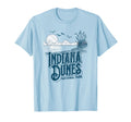 Indiana Dunes National Park 80S Minimalist T-Shirt - Graphic Print Unisex - T-Shirt, Sweatshirt, Hoodie