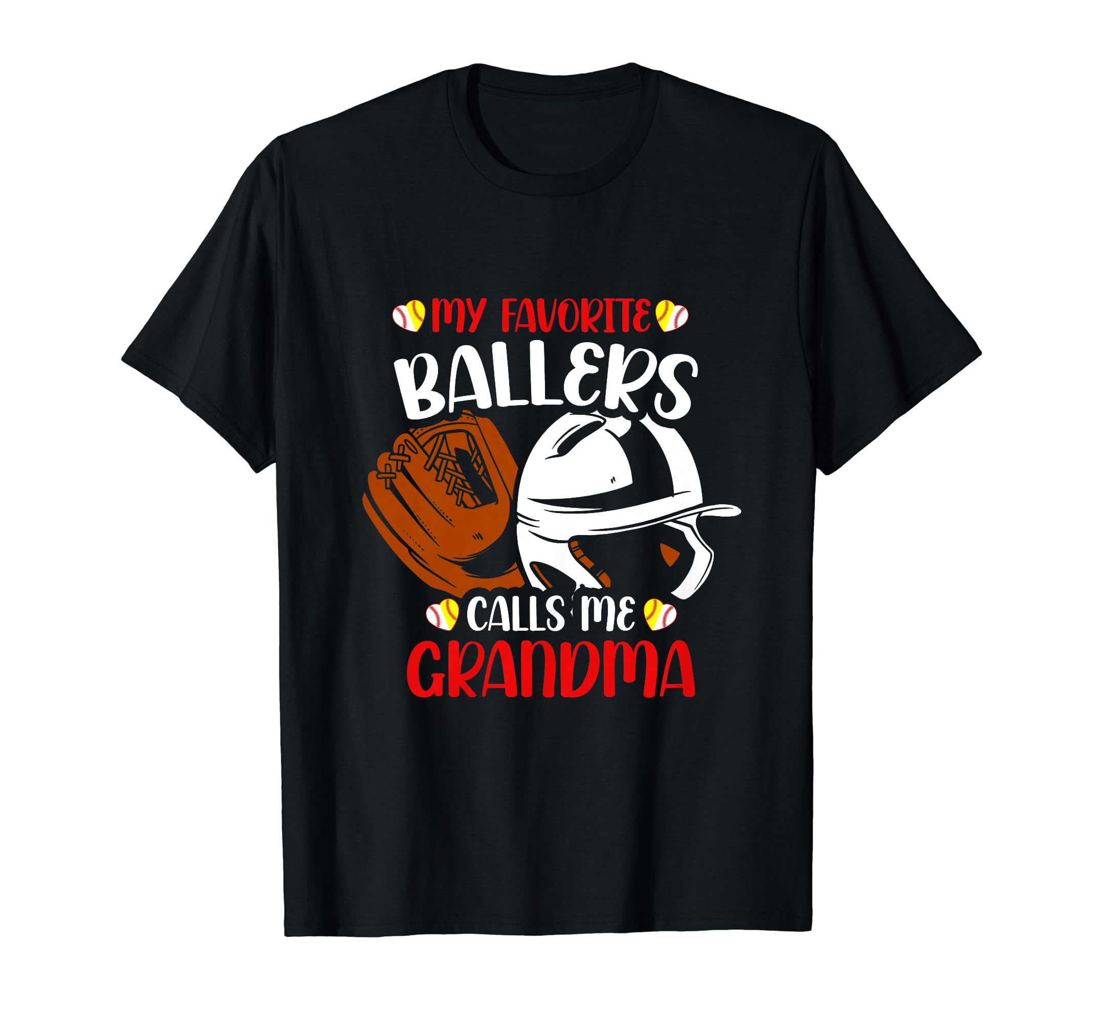My Favorite Ballers Calls Me T-Shirt - Fun Novelty Design for Adults - T-Shirt, Sweatshirt, Hoodie