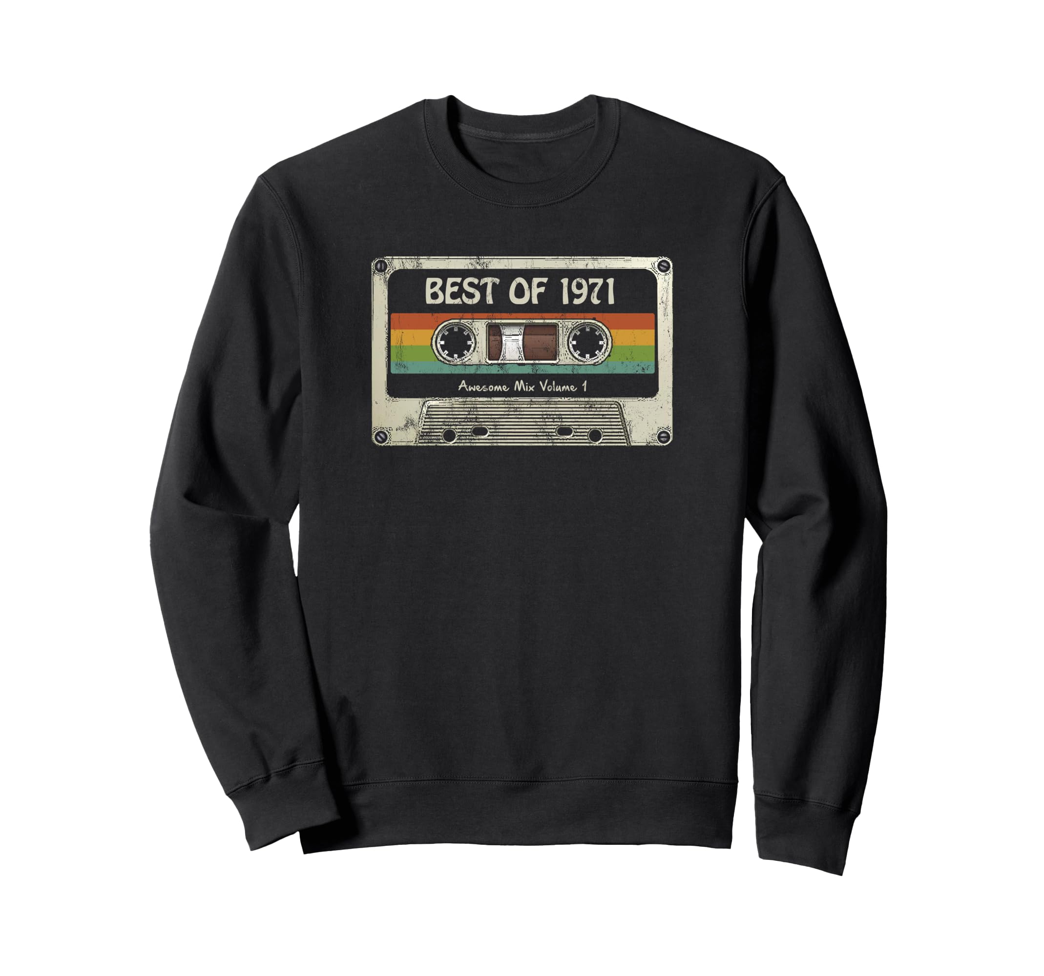Best 1971 Awesome 54Th Birthday Sweatshirt - Unique Graphic Men Women - T-Shirt, Sweatshirt, Hoodie