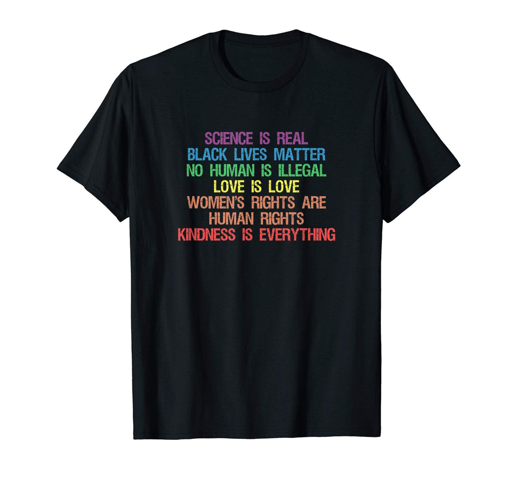 Science Is Real Black Lives Matter T-Shirt - Fun Novelty Design for Adults - T-Shirt, Sweatshirt, Hoodie