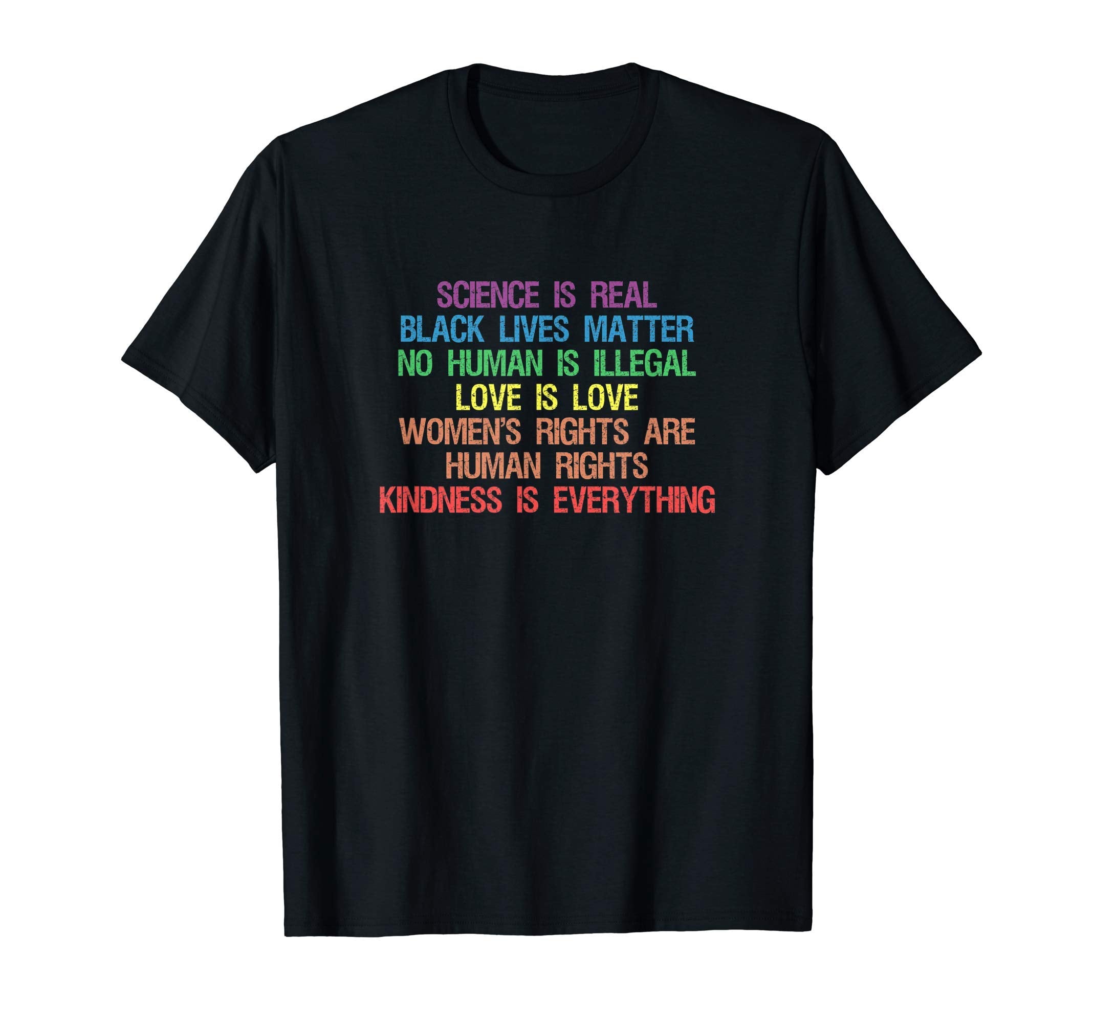 Science Is Real Black Lives Matter T-Shirt - Fun Novelty Design for Adults - T-Shirt, Sweatshirt, Hoodie
