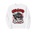 Outnumbered Baseball Mom Funny Catcher Sweatshirt - Trendy Graphic Unisex - T-Shirt, Sweatshirt, Hoodie
