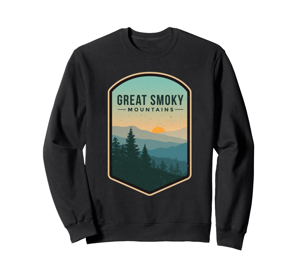 Great Smoky Mountains National Park Sweatshirt - Custom Art Print Unisex - T-Shirt, Sweatshirt, Hoodie