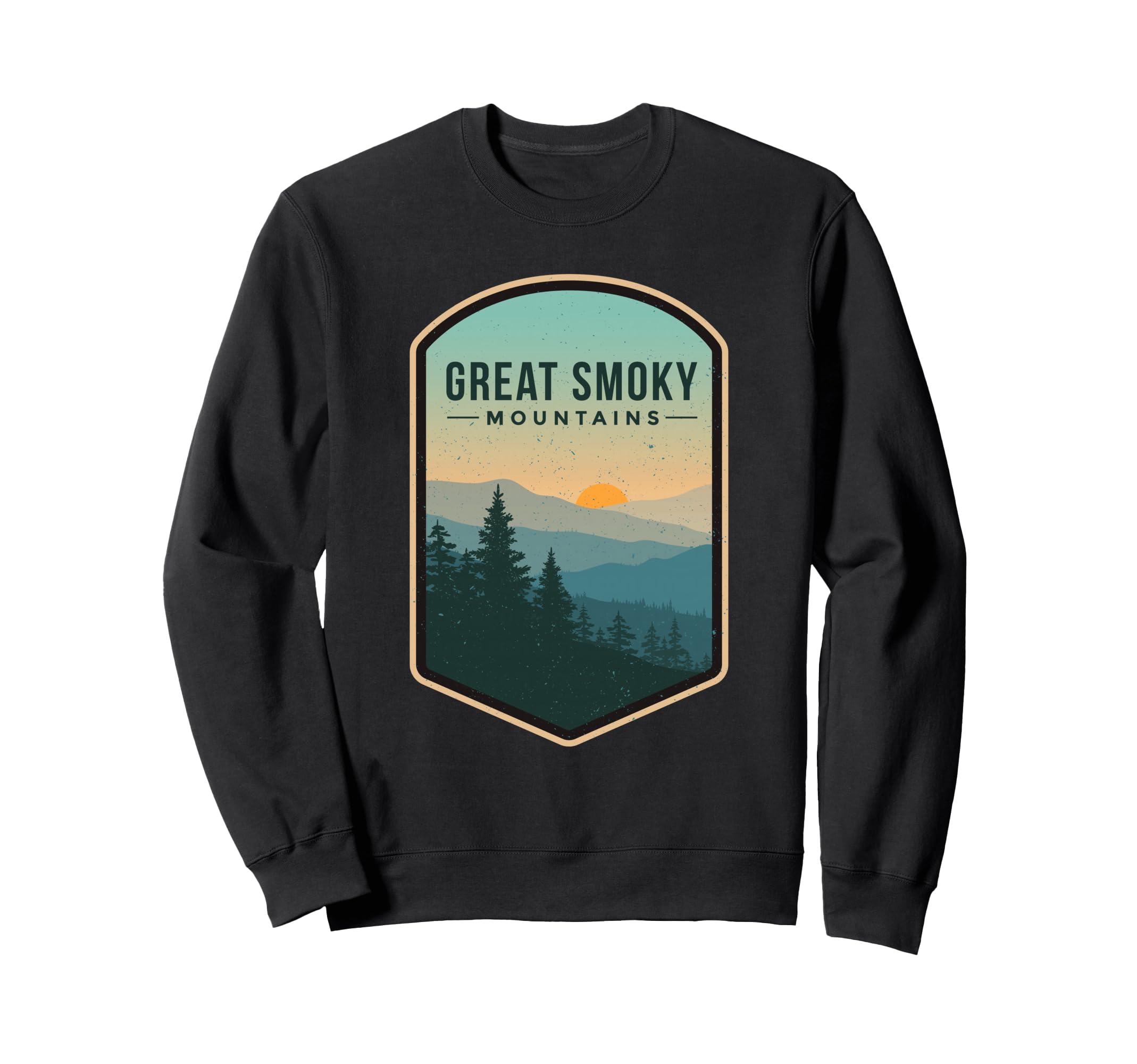 Great Smoky Mountains National Park Sweatshirt - Custom Art Print Unisex - T-Shirt, Sweatshirt, Hoodie