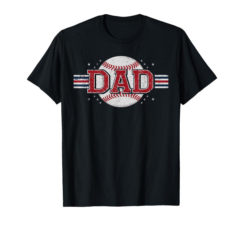 Dad Baseball Sports Loving Father T-Shirt - Streetwear Style Men Women - T-Shirt, Sweatshirt, Hoodie